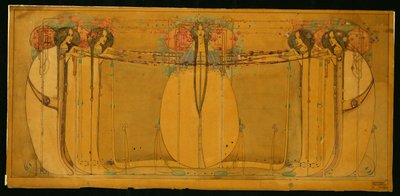 Królowa Maja autorstwa Margaret MacDonald Mackintosh
