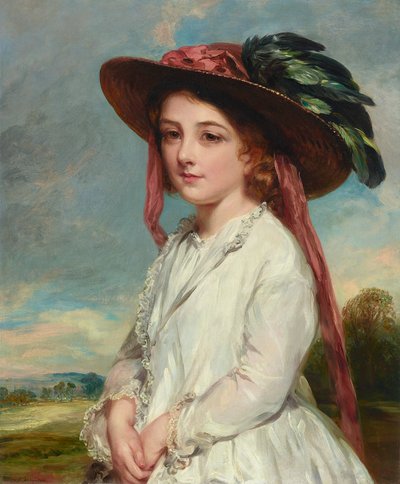 Panna Jane Blythe autorstwa Margaret Sarah Carpenter