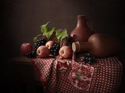 Jesienne martwe natury z plonów autorstwa Margareth Perfoncio