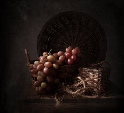 Winogrona Dark Harvest autorstwa Margareth Perfoncio