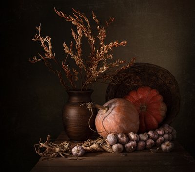 Dynie „Dark Harvest” autorstwa Margareth Perfoncio
