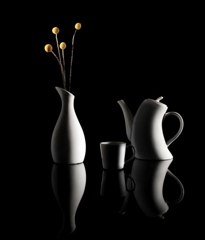 Eleganckie odbicie martwej natury autorstwa Margareth Perfoncio