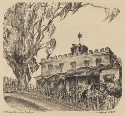 Battleship House, San Francisco autorstwa Marguerite Redman Dorgeloh