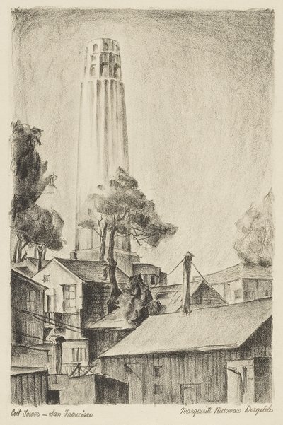 Coit Tower, San Francisco autorstwa Marguerite Redman Dorgeloh