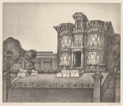 M.H. of Young Mansion, San Francisco autorstwa Marguerite Redman Dorgeloh