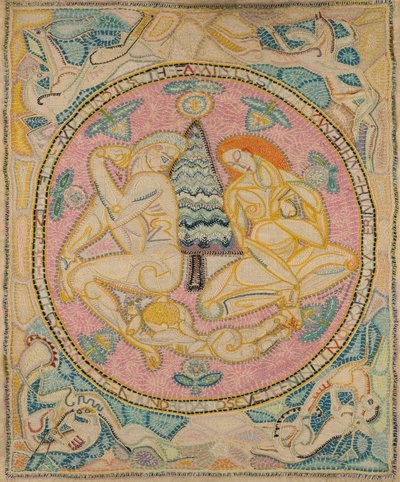 Rodzina (na pamiątkę lata w Białych Górach) autorstwa Marguerite Zorach