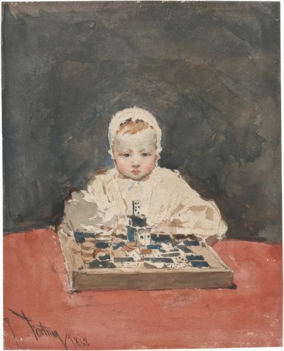 Maria Teresa de Madrazo i Madrazo autorstwa Marià Fortuny
