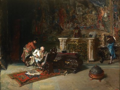 Kolekcjoner wydruków autorstwa Marià Fortuny