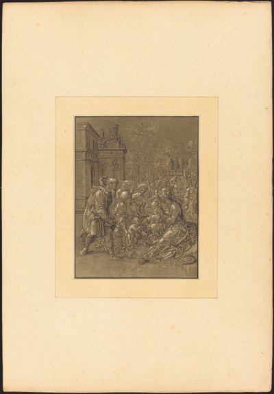 Wizyta św. Elżbiety w Świętej Rodzinie autorstwa Maria Catharina Prestel after Hans Brosamer