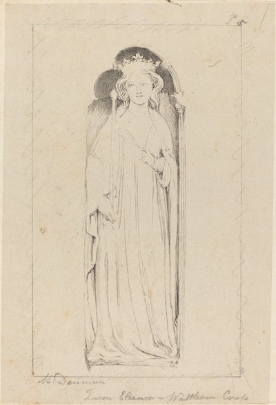 Królowa Eleonora z Waltham Cross autorstwa Maria Denman after John Flaxman
