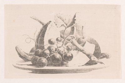 Owoce na talerzu autorstwa Maria Geertruida de Goeje Barbiers (attributed to)