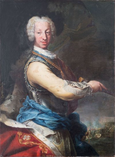 Portret Karola Emanuela III autorstwa Maria Giovanna Clementi