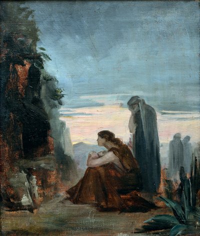 Les Myrrhophores - The Myrrhbearers par Marie Bashkirtseff - Bashkirtseva, Maria Konstantinovna (1860-1884) autorstwa Maria Konstantinova Bashkirtseva