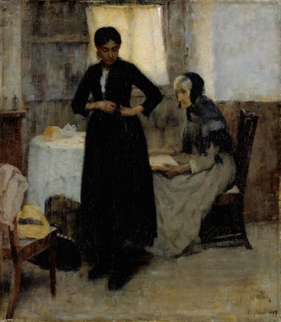 W świat, 1889. autorstwa Maria Wiik