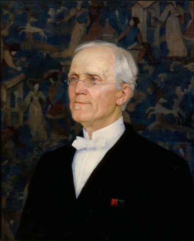 Portret B. O. Schaumana autorstwa Maria Wiik