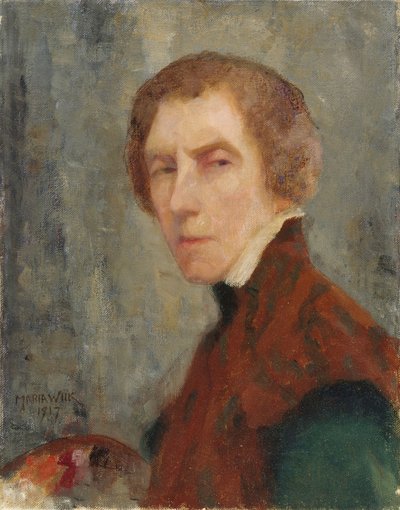 Autoportret autorstwa Maria Wiik