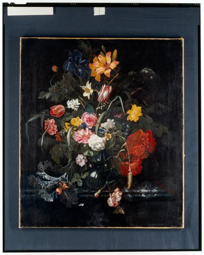 Martwa natura kwiatów autorstwa Maria van Oosterwyck