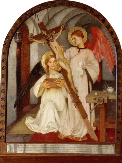 Brat Pobożny Zakonu św. Franciszka, autorstwa Marianne Stokes