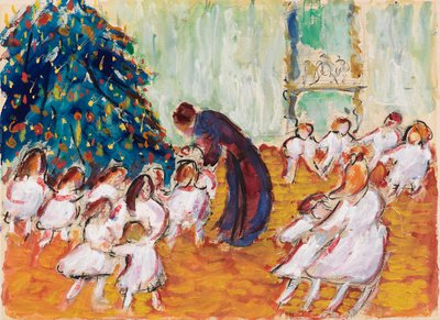 Choinka, 1911. autorstwa Marianne von Werefkin