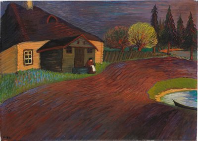 Pamięć, 1907-1908. autorstwa Marianne von Werefkin