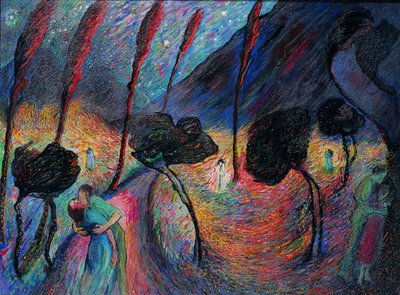 Wir Miłości, ok. godz. 1917. autorstwa Marianne von Werefkin