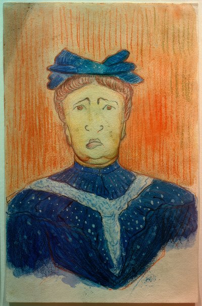 gospodyni domowa autorstwa Marianne von Werefkin
