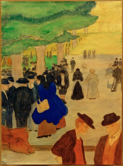 Viehmarkt autorstwa Marianne von Werefkin