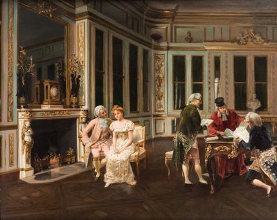 Umowa małżeńska autorstwa Mariano Alonso Perez