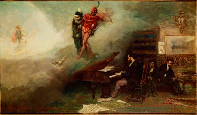 Fantazja na Fauście autorstwa Mariano Fortuny y Marsal
