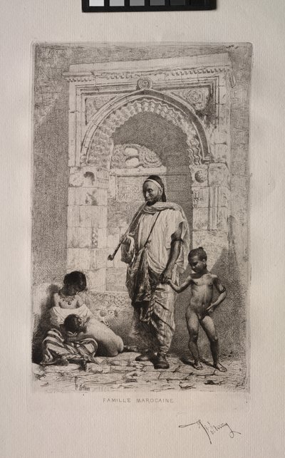 Rodzina Maroka autorstwa Mariano Fortuny y Marsal