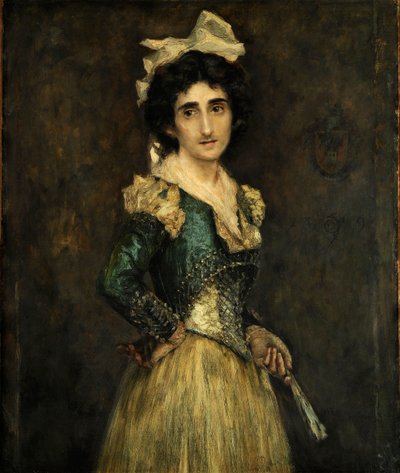 Portret Marii Luisy Fortuny, 1893. autorstwa Marià Fortuny