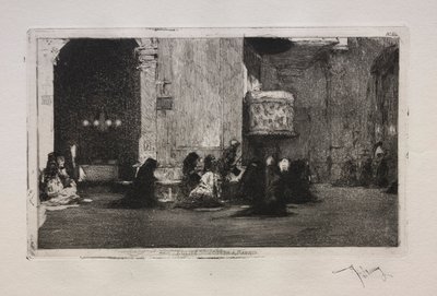 Kościół św. Józefa w Madrycie. autorstwa Mariano José María Bernardo Fortuny y Carbó