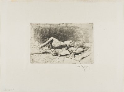 Man Rolling autorstwa Mariano Fortuny y Marsal