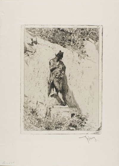 Medytacja autorstwa Mariano Fortuny y Marsal