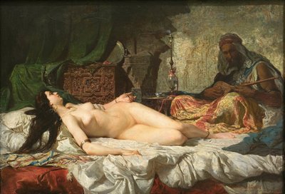 Odaliska autorstwa Mariano José María Bernardo Fortuny y Carbó