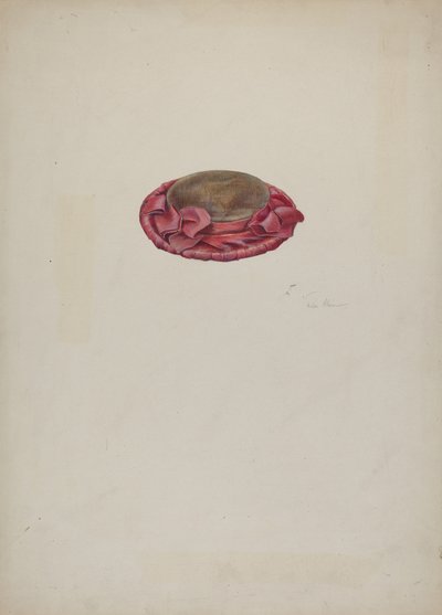 Kapelusz lalki, ok. 1900 r. 1939. autorstwa Marie Alain