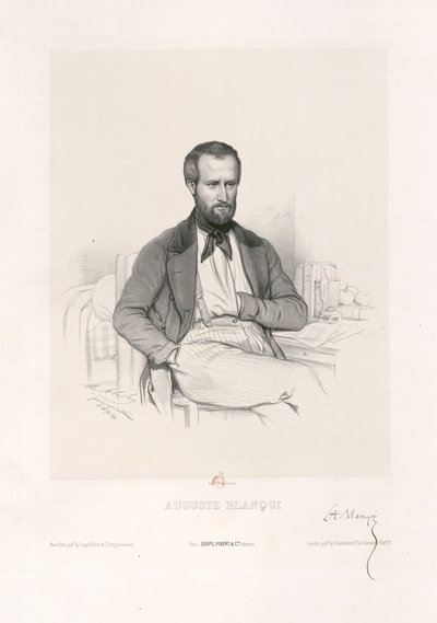 Marie-Alexandre Alophe - Auguste Blanqui autorstwa Marie Alexandre Alophe