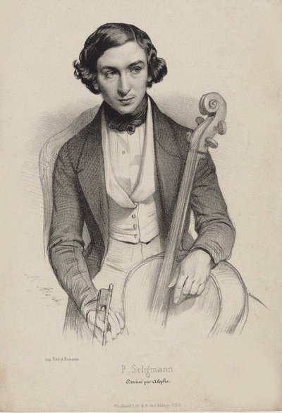 Portret wiolonczelisty i kompozytora Hippolyte