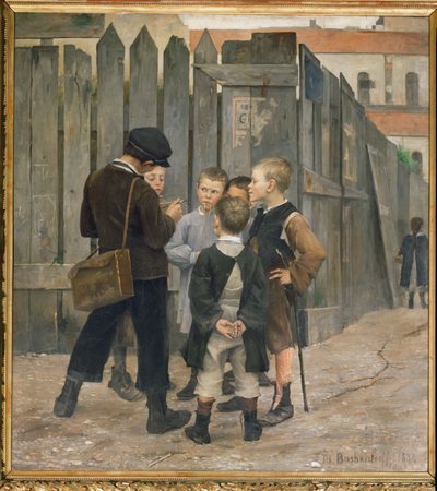 Spotkanie (obraz na płótnie) autorstwa Marie Bashkirtseff