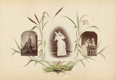 Album Madame B, lata 70. XIX wieku. autorstwa Marie Blanche Hennelle Fournier