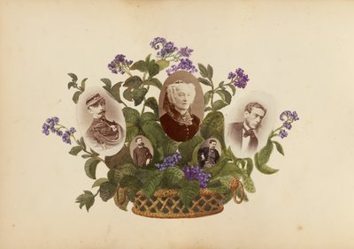 Album Madame B, lata 70. XIX wieku. autorstwa Marie Blanche Hennelle Fournier