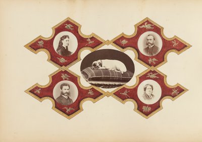 Album Madame B, lata 70. XIX wieku. autorstwa Marie Blanche Hennelle Fournier