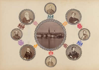 Album Madame B, lata 70. XIX wieku. autorstwa Marie Blanche Hennelle Fournier