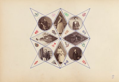 Album Madame B, lata 70. XIX wieku. autorstwa Marie Blanche Hennelle Fournier