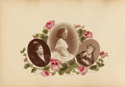Album Madame B, lata 70. XIX wieku. autorstwa Marie Blanche Hennelle Fournier
