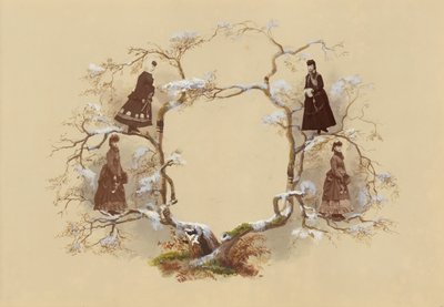 Album Madame B, lata 70. XIX wieku. autorstwa Marie Blanche Hennelle Fournier