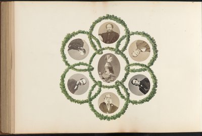 Album Madame B, lata 70. XIX wieku. autorstwa Marie Blanche Hennelle Fournier
