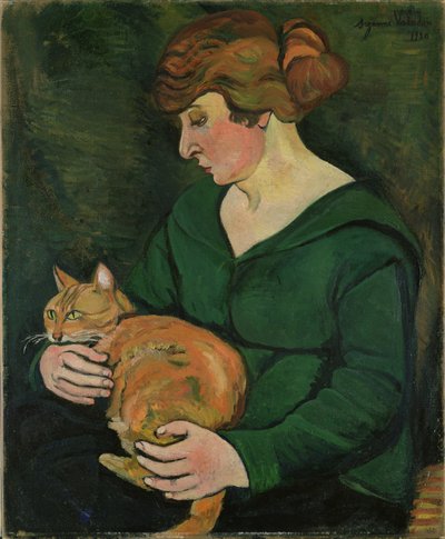 Louison i Raminou, 1920 autorstwa Marie Clementine (Suzanne) Valadon