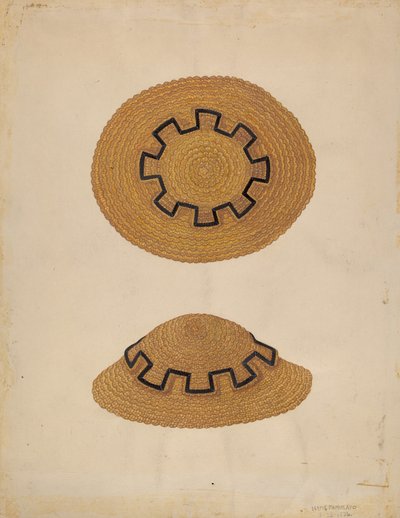 Czapka dziecięca, 1936. autorstwa Marie Famularo