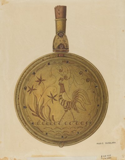 Patelnia grzewcza, 1937. autorstwa Marie Famularo